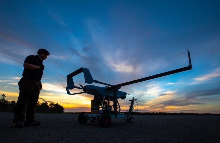 Integrator in Australia at sunset