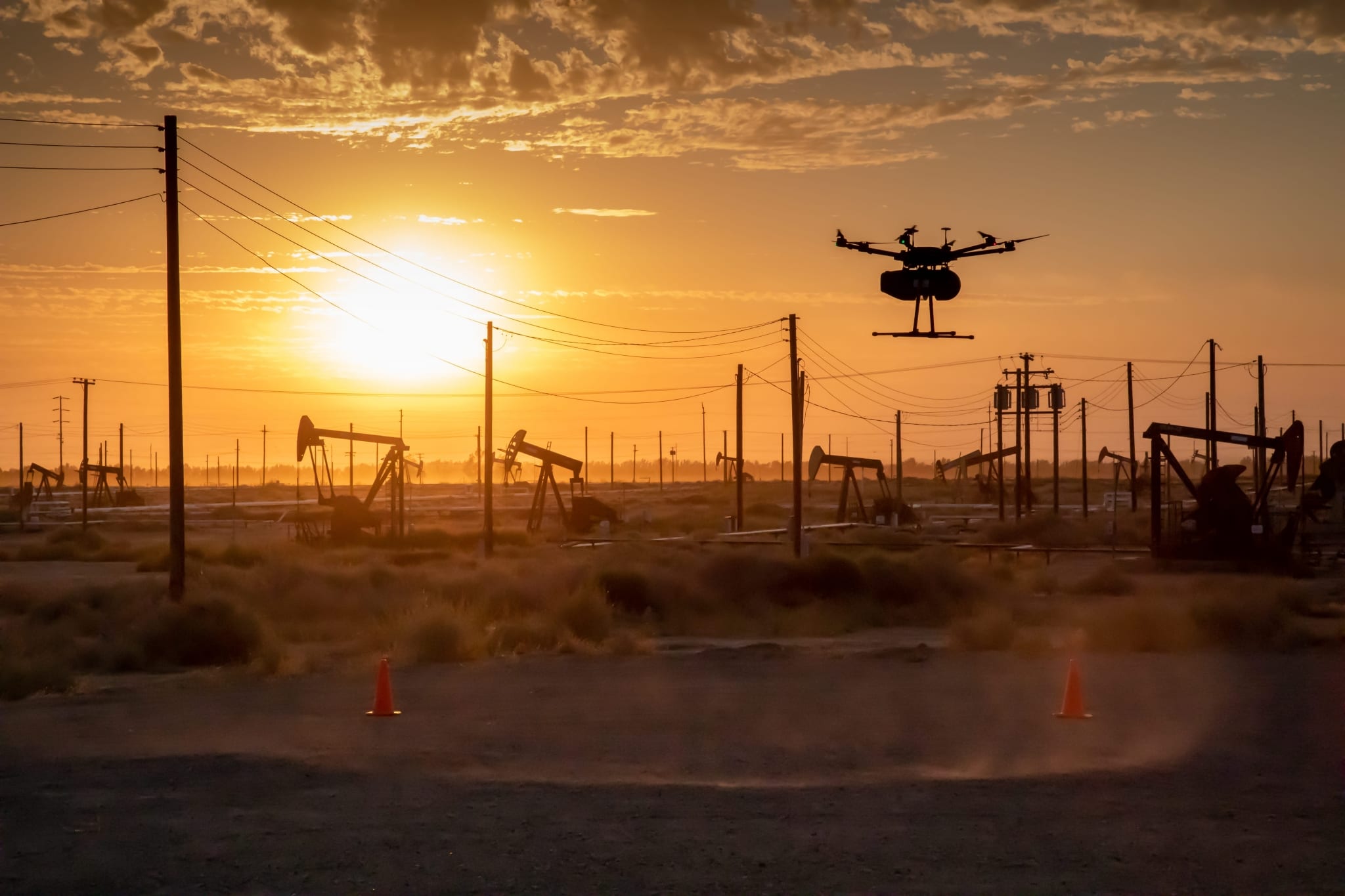 Oil and Gas multirotor UAV inspection